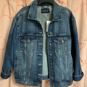 calvin klein denim jacket